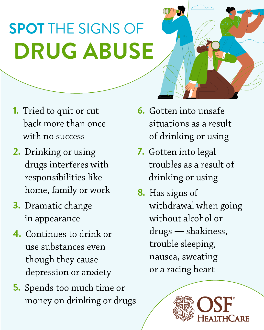 Substance Abuse Infographic 1080x1350 FIN OSF HealthCare Blog