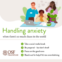 How To Deal With News Anxiety And Stress | OSF HealthCare