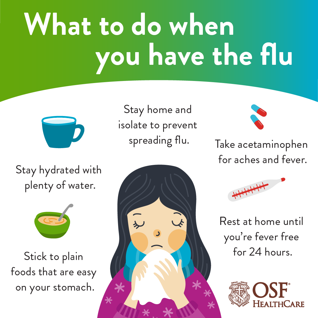 Flu Treatment Tips For Adults OSF HealthCare