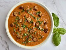 Fire Roasted Tomato Basil Soup