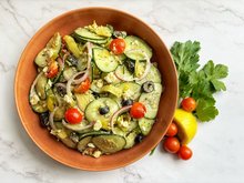 Greek Cucumber Salad