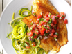 Blackened Tilapia with Zucchini Noodles